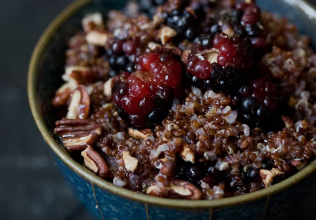 Warm & Nutty Cinnamon Quinoa