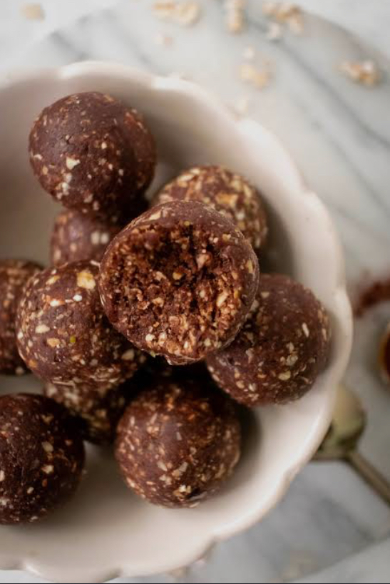 Wild Fig & Chocolate Orange Energy Balls